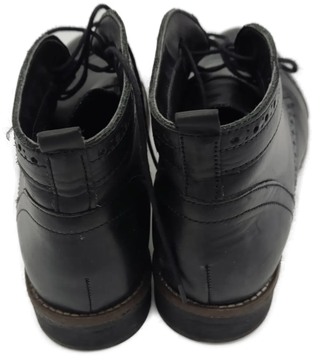 Schuhe "Venturini", halbhoch, schwarz, Größe 40 – Bild 3