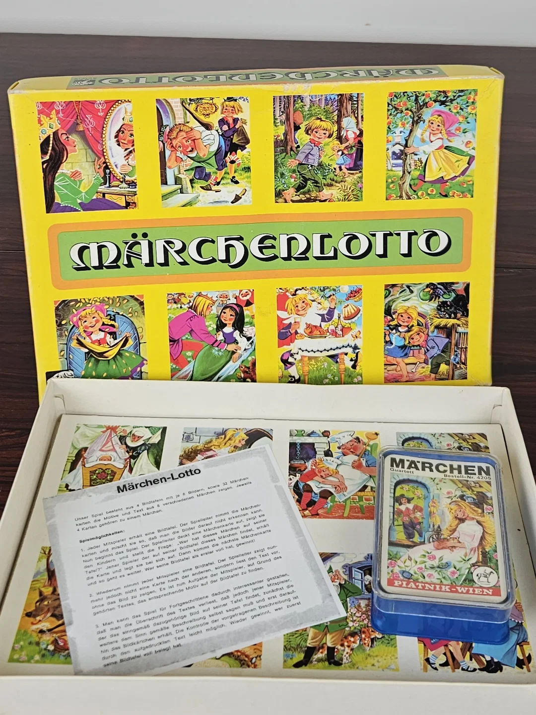 MärchenLotto - Vintage Gesellschaftsspiel - TIGER – Bild 2