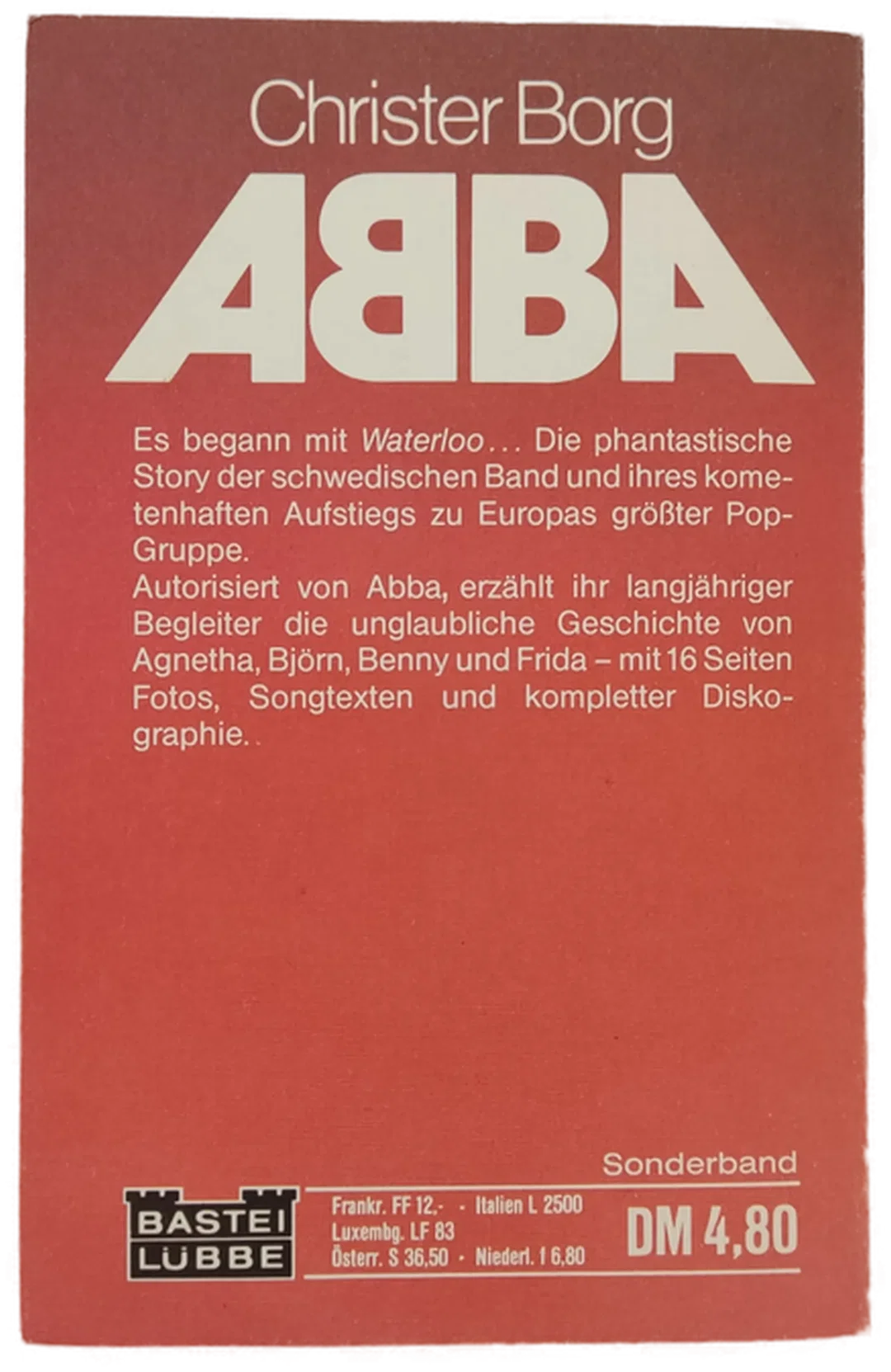 ABBA - Christer Borg 1978  – Bild 2