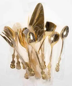 15-teiliges Vintage Tee-/Kaffeeservice (rostfrei) - Bild 4