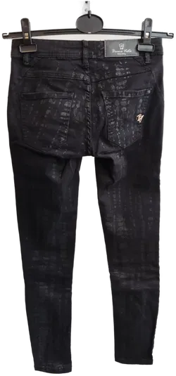 Buena Vista Damenjeans schwarz (Schlangenmuster) - Gr. W27  - Bild 2