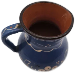 blauer Keramikkrug – Vorschau 3