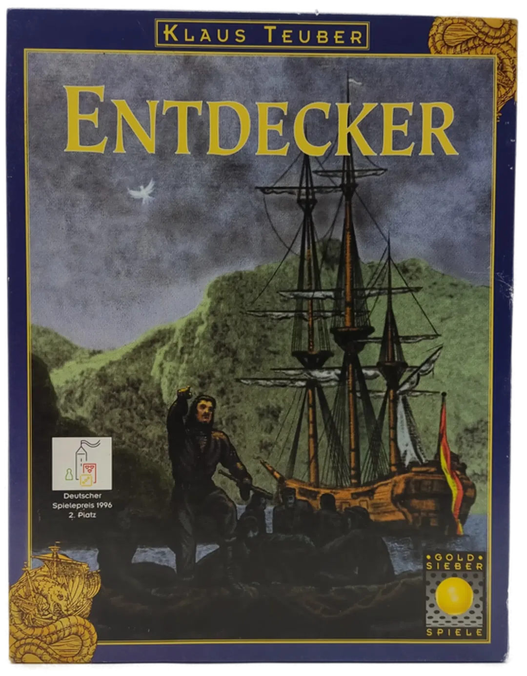 Goldsieber Brettspiel 