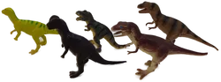 Dinosaurier Figuren 2 Beiner Konvolut 5 Stück - Bild 2