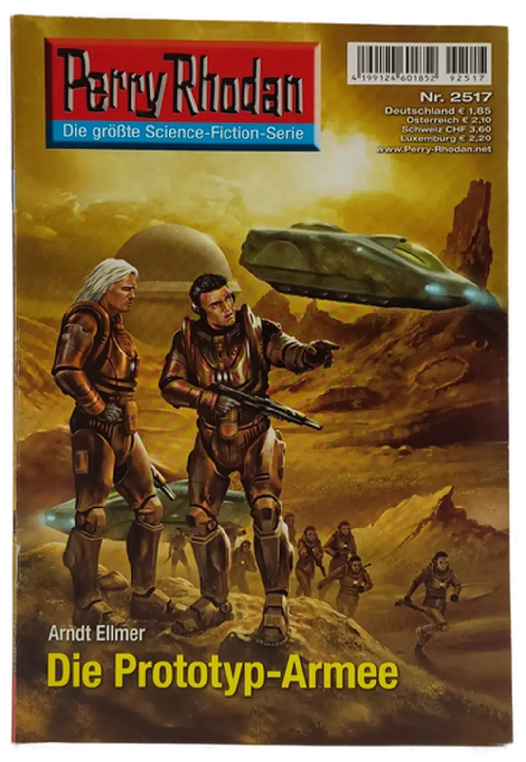 Romanheft Perry Rhodan Die Prototyp-Armee Erstauflage Nr. 2517 - Bild 2