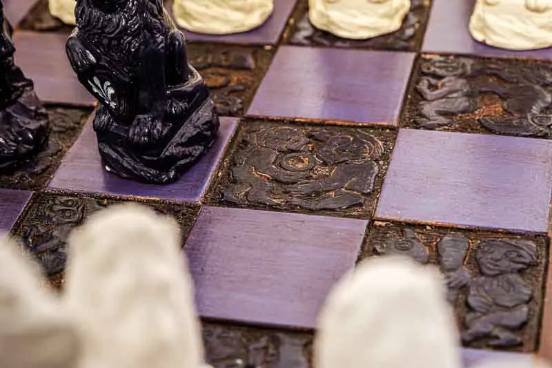 FEANG Schachspiel mit römischen Figuren – Bild 3