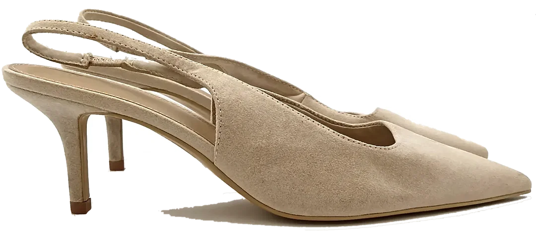 H&M Slingpumps creme Gr. 40 – Bild 6