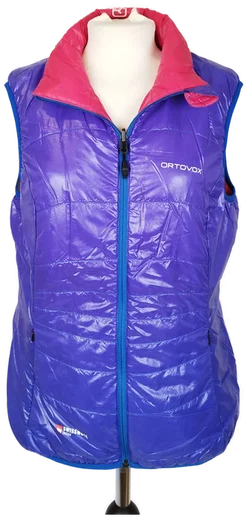 Ortovox, Weste, Swiss Wool, violett-pink, Gr. M 