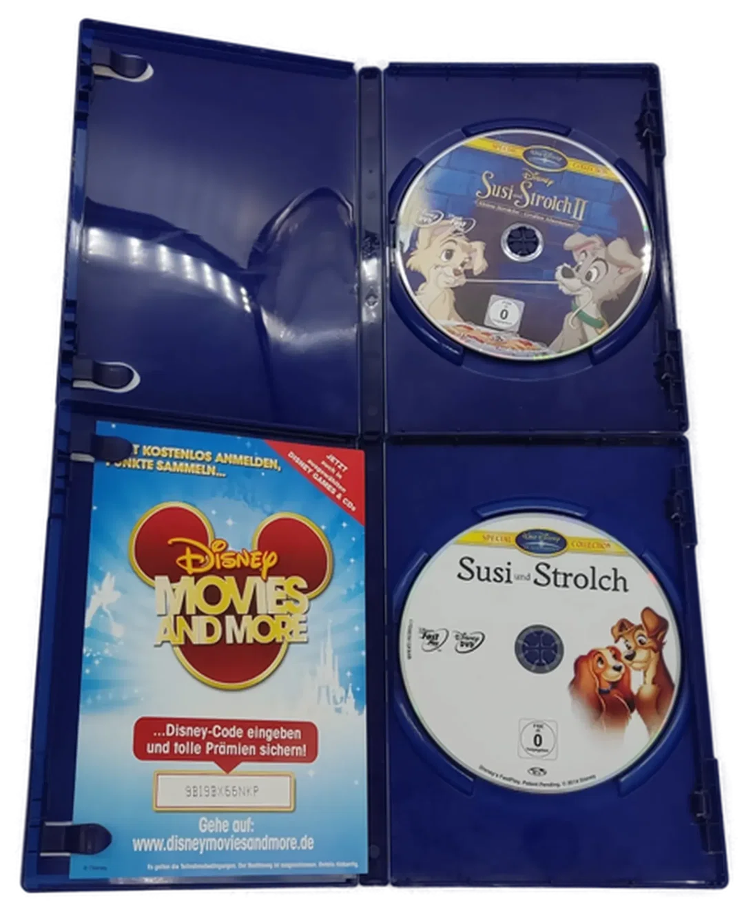 2 DVD's Dísney Susi und Strolch und Susi und Strolch II – Bild 4