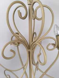 romantischer Luster, Metall - Bild 4