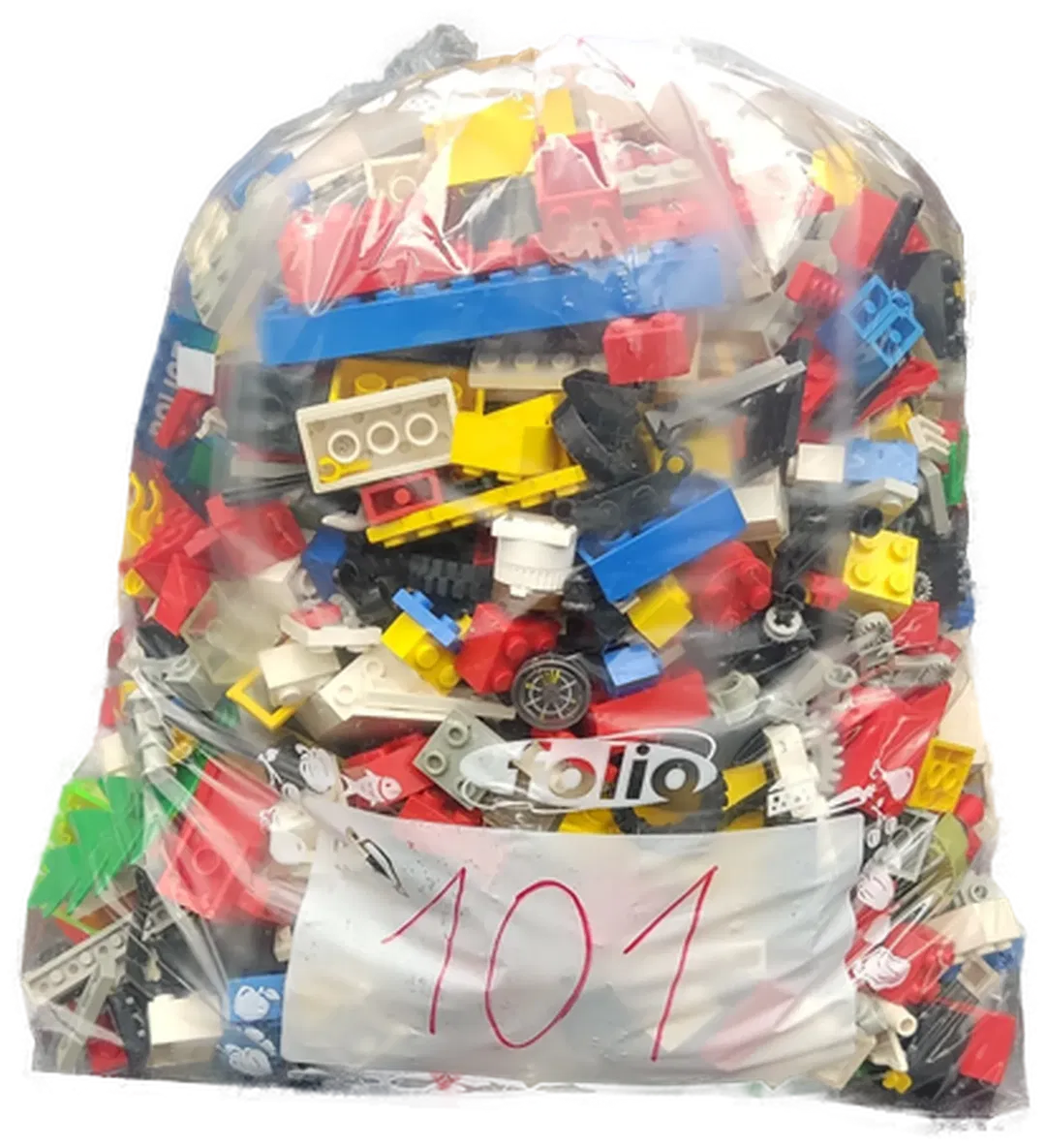 1,5 Kilo Lego Steine gemischt - Bild 4