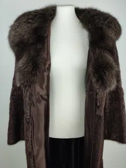 Vintage Damen Pelzmantel - M / 38 - Bild 5