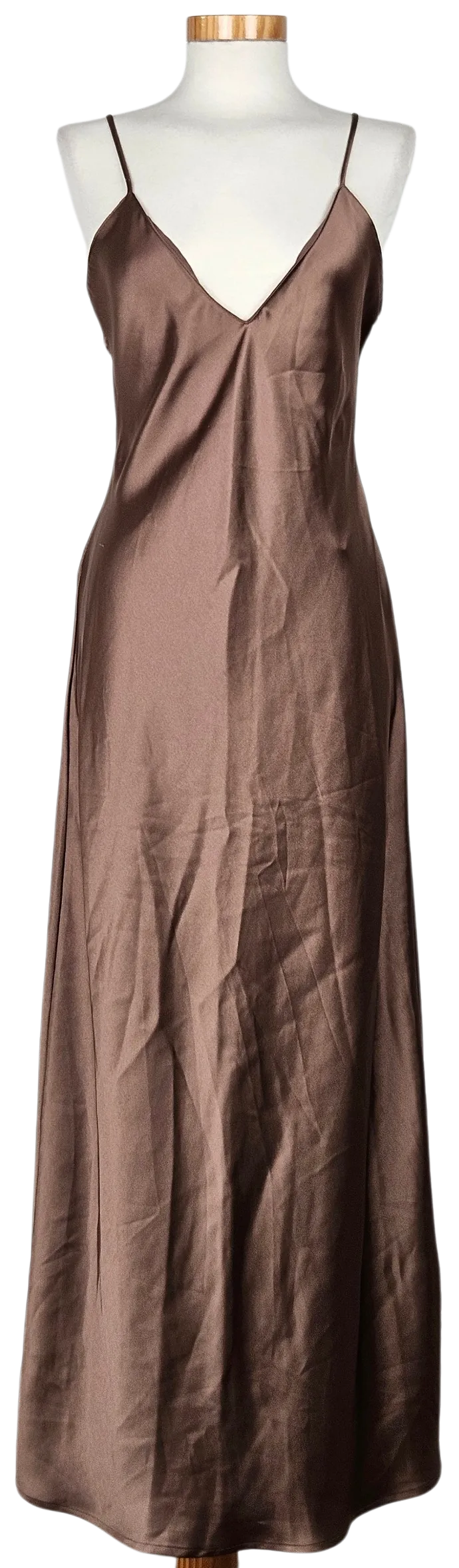 ZARA Damen Maxikleid, grün - Gr. L  - Bild 1