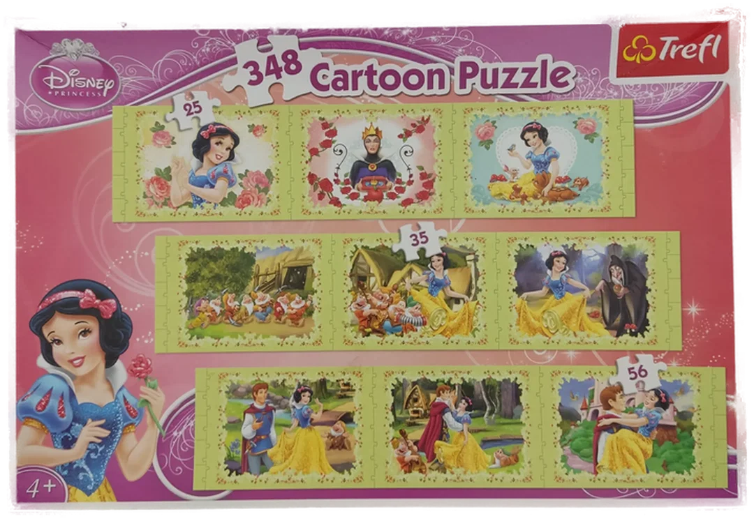 Trefl "Disney Puzzle" Verpackung leicht beschädigt Teile in sehr gutem Zustand – Bild 3