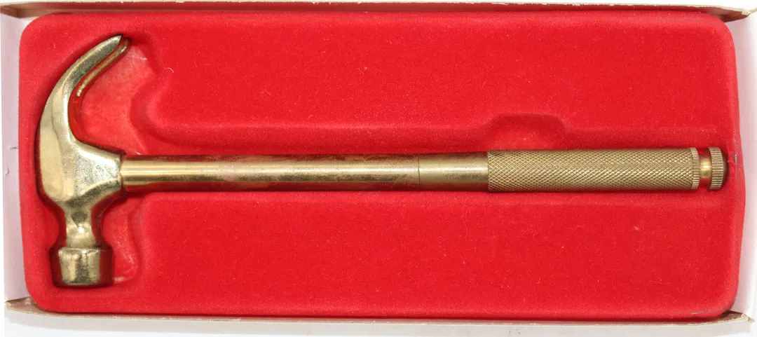 5-in-1 Mini Hammer Messinghammer – Uhrmacher & Schmuckwerkzeug – mit Schraubendrehern - Bild 4