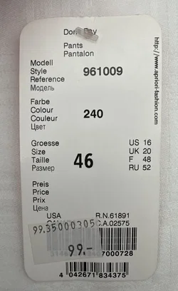 Apriori - Damenhose - Gr. 46 - Bild 4