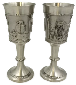 Korea University Schnaps/Likör-Zinnbecher (2 Stk.) - Bild 3