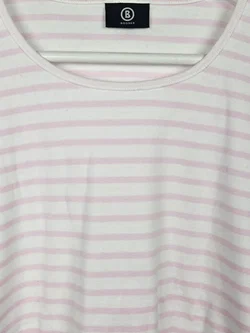 BOGNER Damen T-Shirt, weiß/grau - Gr. L  - Bild 3