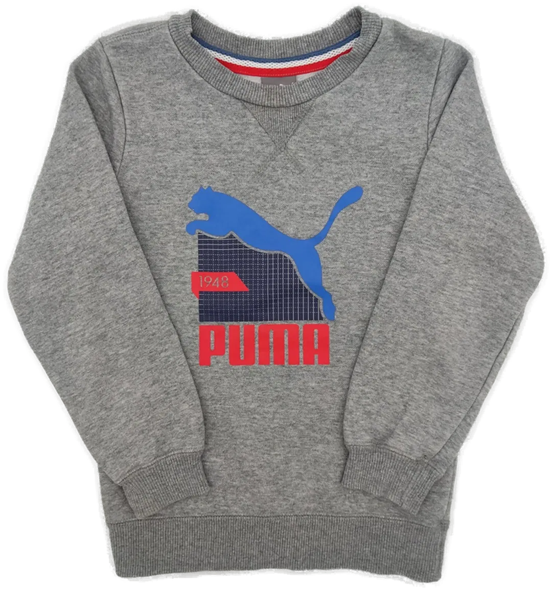 Puma Kinder Pullover grau Gr.104 - Bild 4
