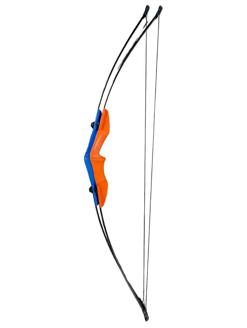 Recurve Bogen 133cm Bogenschießen Jugendbogen Blau Orange - Bild 4
