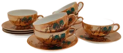 Chinesisches Kaffeegeschirr Sonstige Gold | Orientalischer Glanz – Vorschau 4