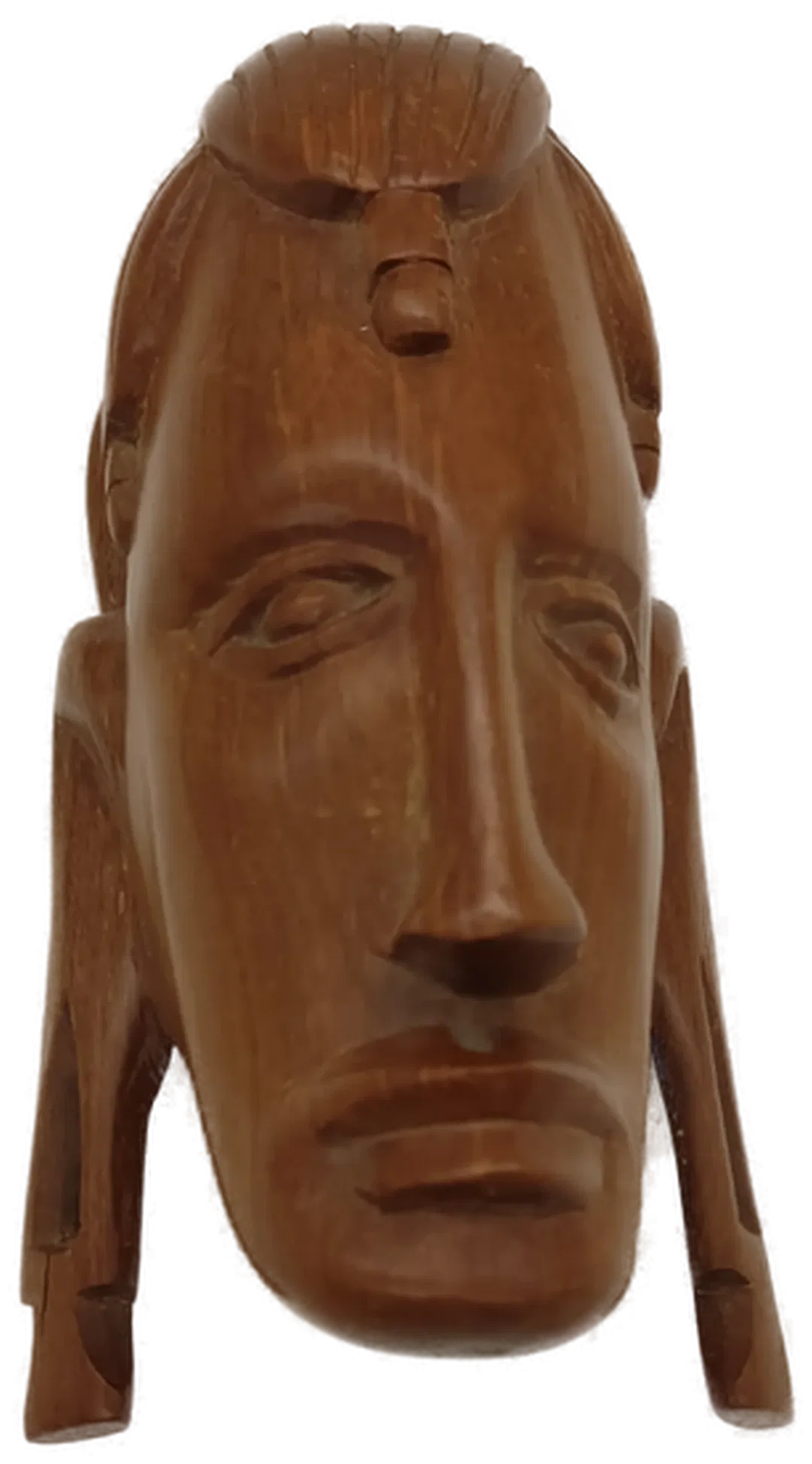 Afrikanische Holzschnitzmaske 20 cm - Bild 1