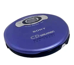 Sony CD Walkman D-E220 Digital Mega Bass Blau Discman Vintage Discman - Bild 2
