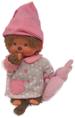 Monchhichi-Mädchen im Pyjama - Bild 1