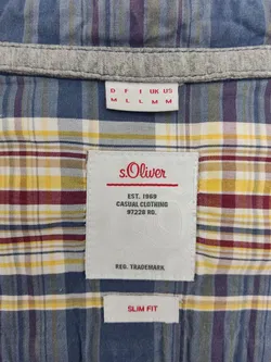 s. Oliver Herren Hemd mehrfarbig Gr.M - Bild 5