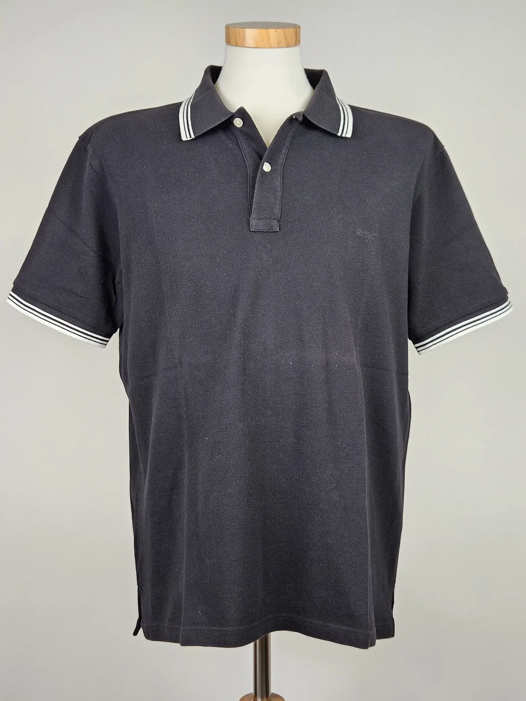 GEOX RESPIRA Herren Poloshirt, schwarz - Gr. XL  - Bild 1