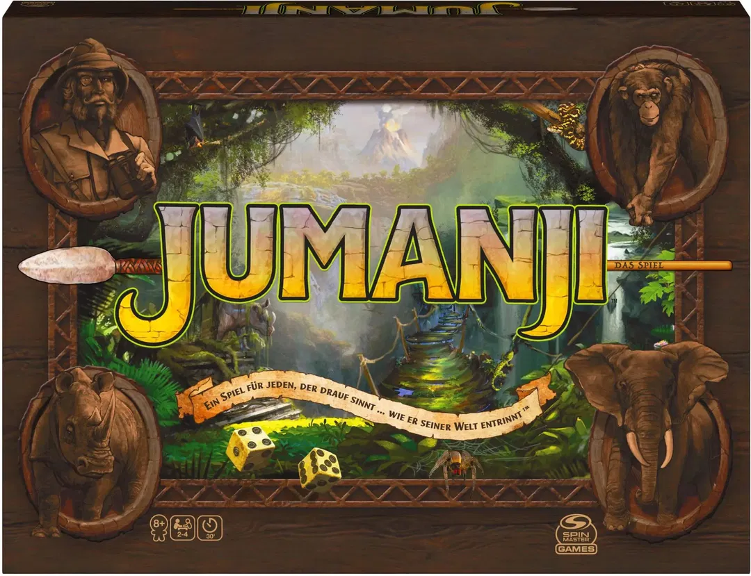 JUMANJI – Das Spiel | Brettspiel (deutsche Ausgabe) | Spin Master - Bild 4