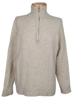 JACK & JONES Premium Damen Wollpullover, beige - Gr. M  - Bild 1
