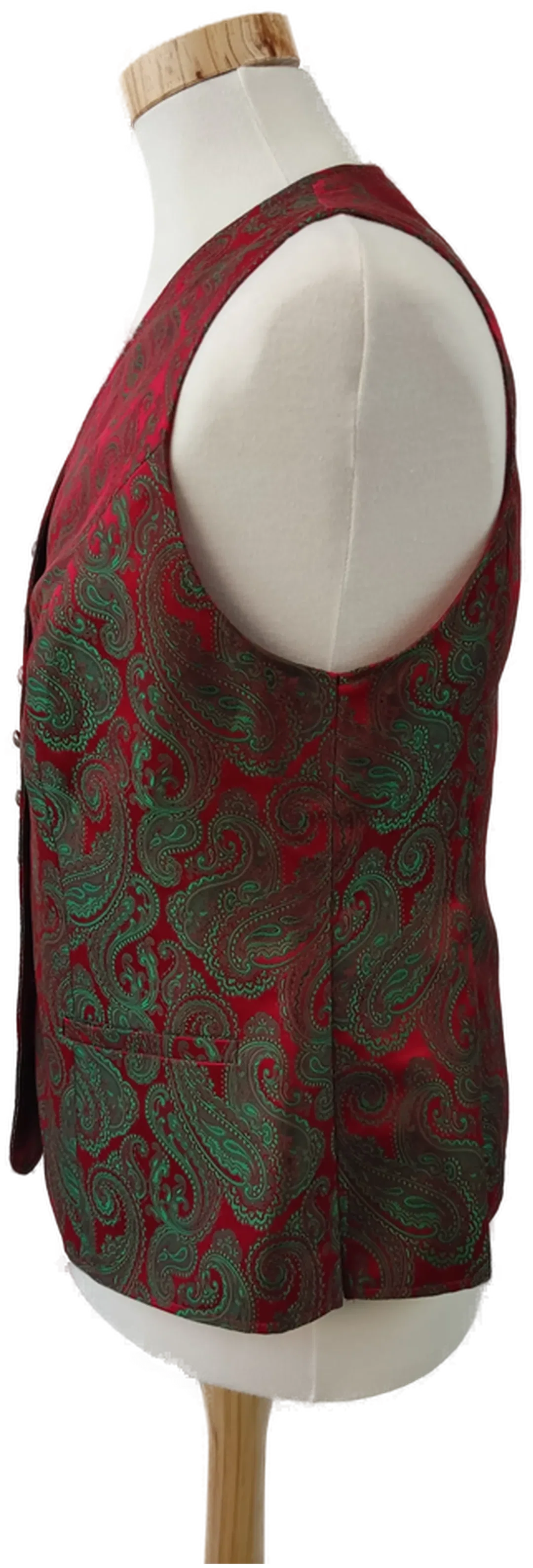 H. Moser Herrengilet, rot - Gr. 42 – Bild 2