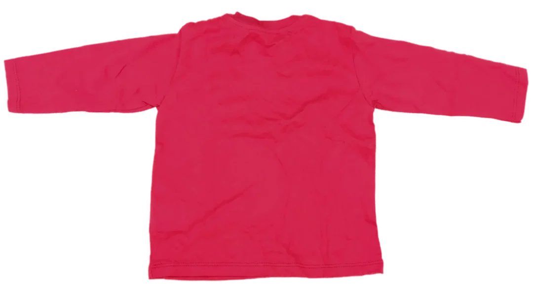 United Colors of Benetton Kindershirt rot Gr. 74 – Bild 2