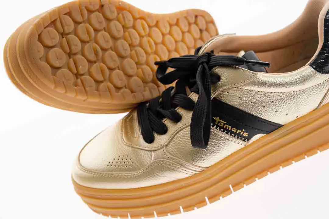 TAMARIS Damen Sneakers in beige, Größe 39 – Bild 4