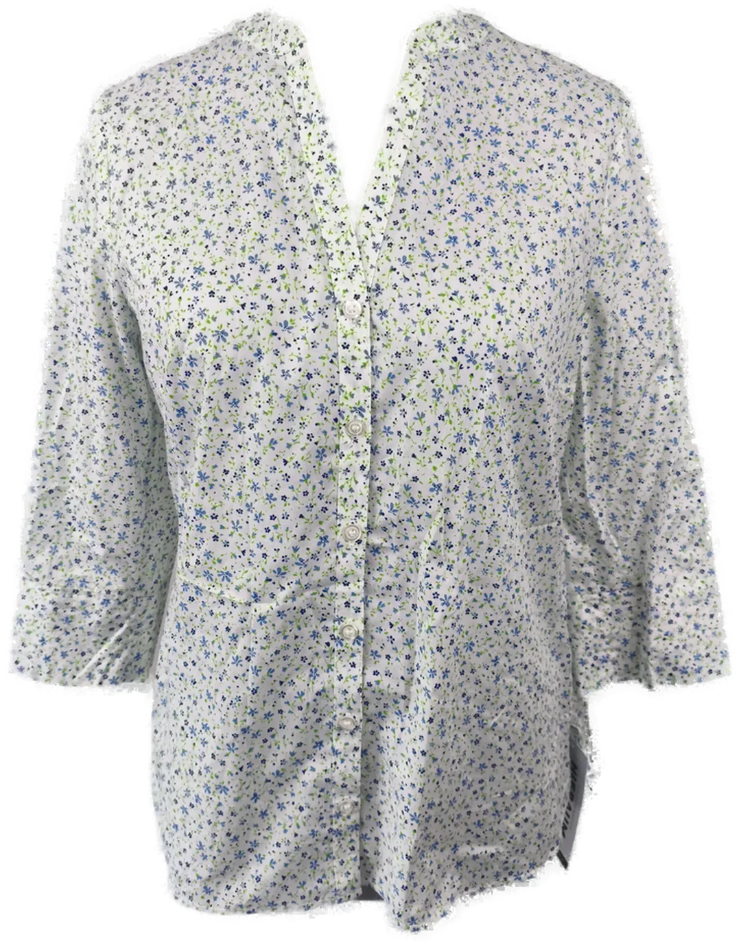 geblümte Trachtenbluse Hiebaum, Gr. 40 - Bild 4