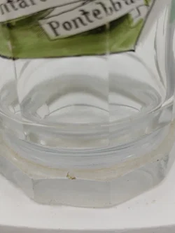 Glas-Bierkrug Pontafel-Pontebba Mit Zinndeckel 0,3 L | Historisches Sammlerstück - Bild 14
