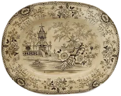 Vintage Obstschale/Obstteller aus Keramik - Bild 1