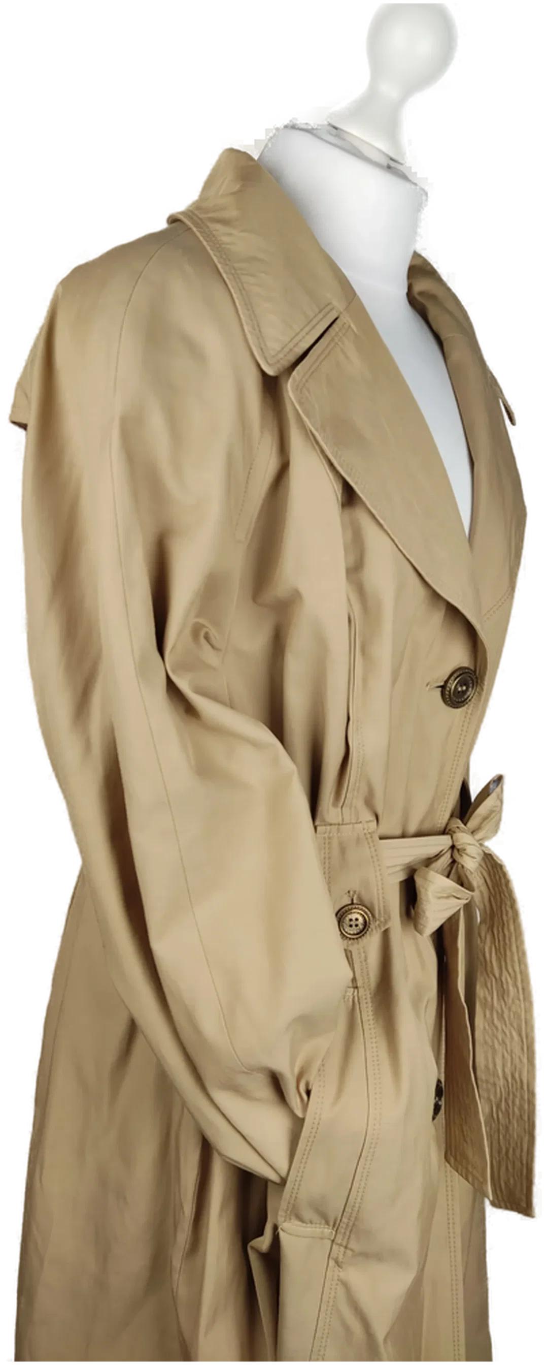 Beiger Damenmantel GR.L | Neutraler Chic – Bild 2