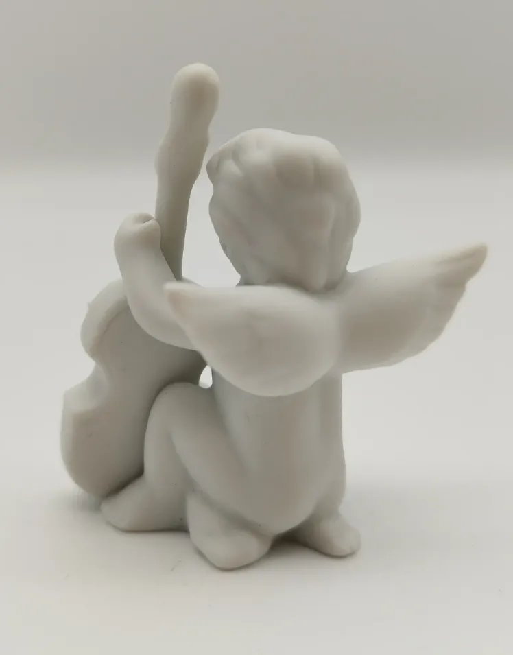 Rosenthal Engel mit Bassgeige Statue 6,5cm – Bild 2
