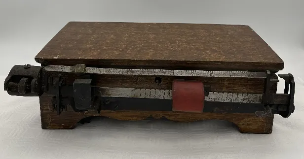 Antike mechanische Balkanwaage - Bild 2