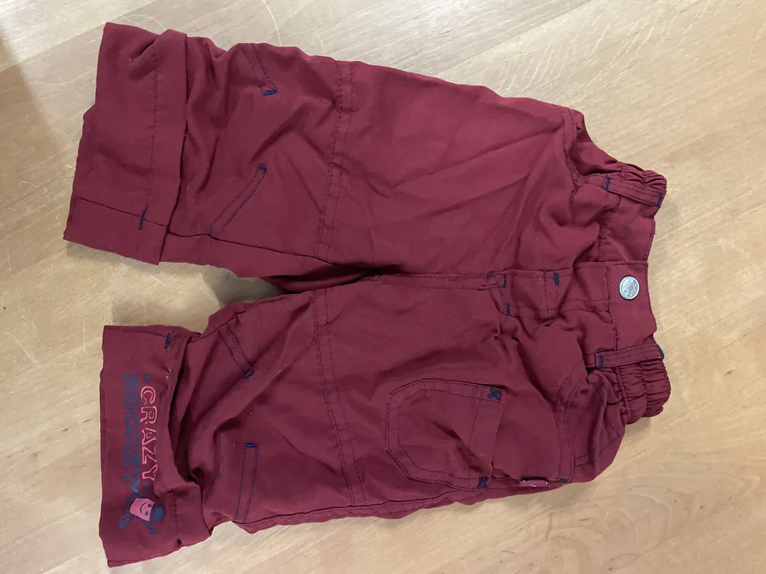 Hose Kinder - Gr. 68 - Rot - Bild 1