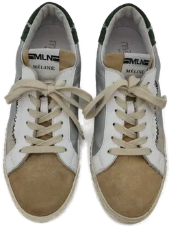 Méliné Damen Sneaker silber/beige - 41 - Bild 1