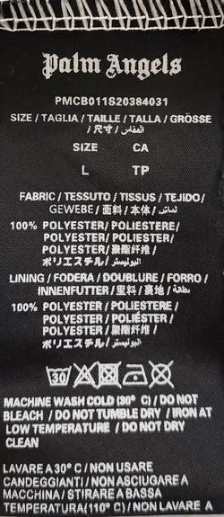 Palm Angels Herren T-Shirt Teddy Bear Weiß Gr. L - Bild 3