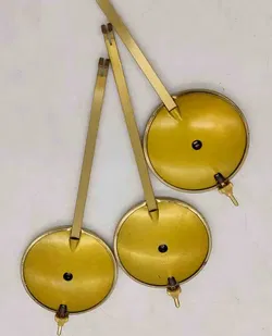 Pendel Uhrenpendel Messing für Pendeluhrwerke, versch. Gewichte, versch. Aufhängungen - Bild 2