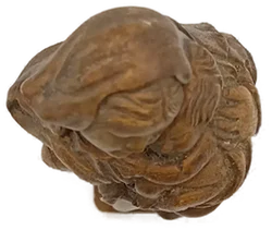 Moderne Madonna mit Kind – Elegante Skulptur in edler Holzoptik – Vorschau 6
