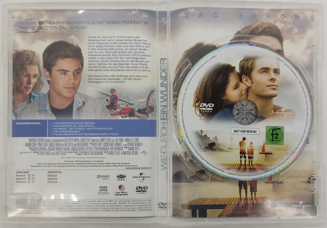 DVD  "Wie durch ein Wunder" mit Zac Efron und Amanda Crew – Bild 3