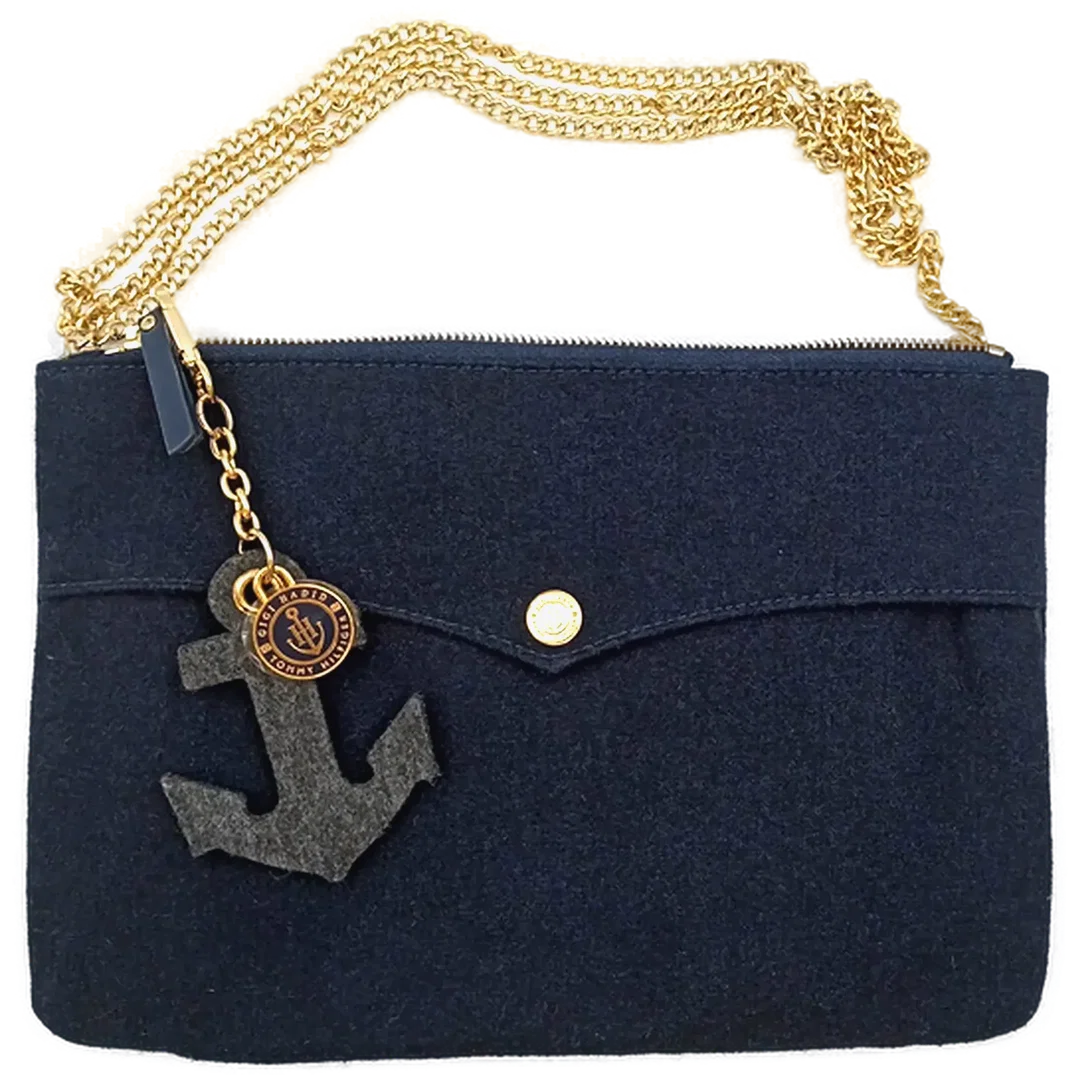 Tommy Hilifiger x Gigi Hadid Umhängetasche Damen blau - Bild 4