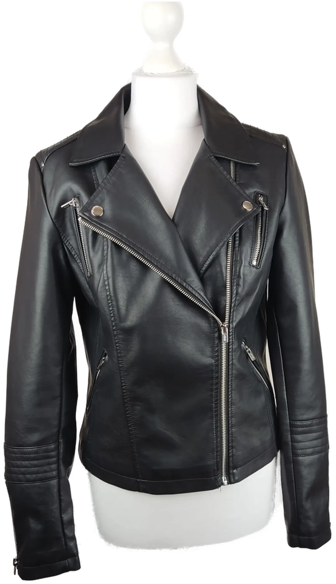 Damen Kunstlederjacke ONLY | Urbaner Klassiker – Bild 1