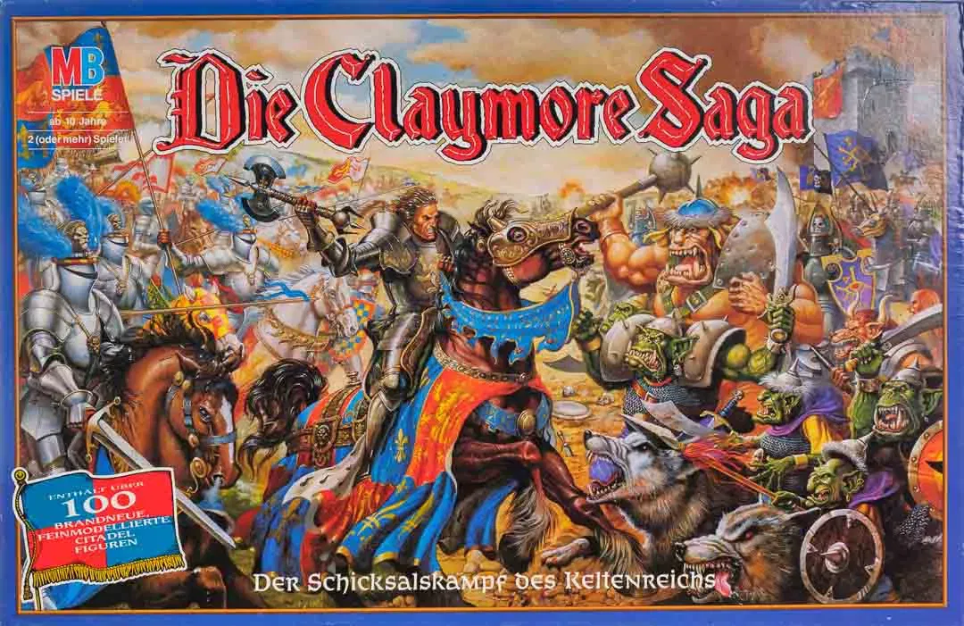 Vintage Spiel Die Claymore-Saga Fantasy 
